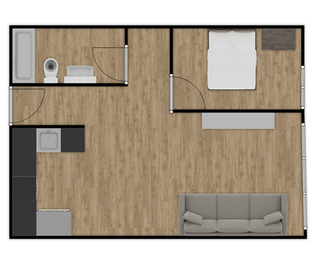 Studio_Lakeside 1 bath A at Lakeside @ Biscayne Gardens,North Miami, Florida,33181